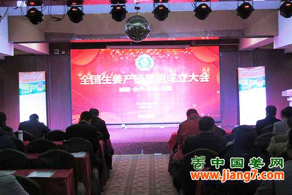 全国生姜产销联盟成立大会精彩回顾 ()