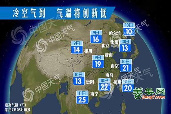 冷空气至，大姜采收是否受阻? ()