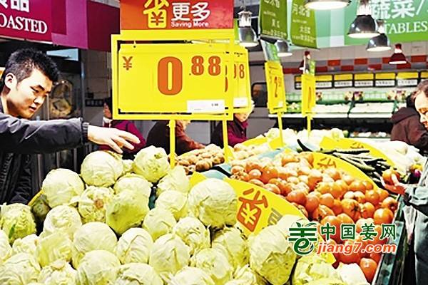 哈尔滨菜价进入下行通道 ()