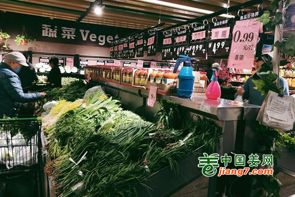 聊城：新鲜蔬菜大量上市 多种菜价重回1元 ()