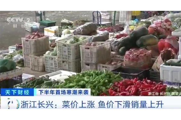 浙江长兴：菜比肉贵 ()