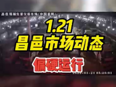 1月21日 昌邑生姜交易实况（偏硬运行） ()