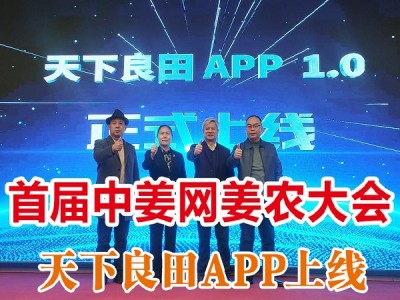 首届中姜网姜农大会--APP上线 ()