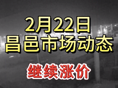 2月22日 昌邑生姜交易实况（继续涨价） ()