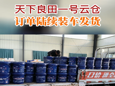 天下良田一号云仓订单陆续装车发货中...... ()