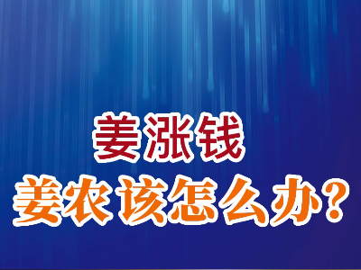 姜涨钱、姜农该怎么办？ ()