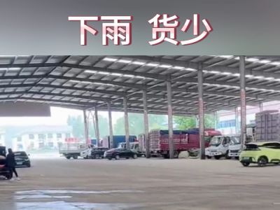 7月2日下午安丘黑埠子市场（下雨货少） ()