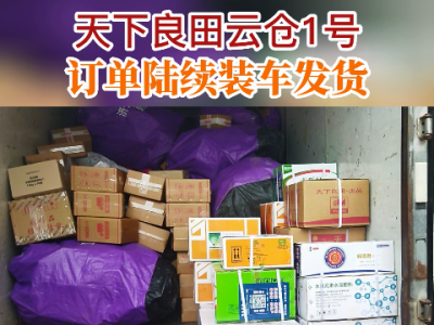 天下良田云仓1号订单陆续装车发货... ()