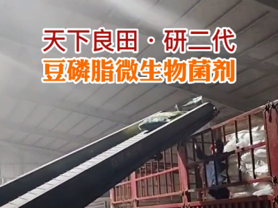 江西姜友12吨豆磷脂微生物菌剂装车发货中... ()