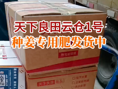 天下良田·云仓1号 种姜专用肥发货中... ()