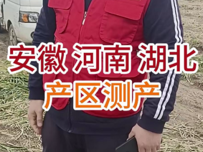 安徽、河南、湖北产区测产 ()