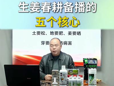 生姜春耕备播的五个核心 ()