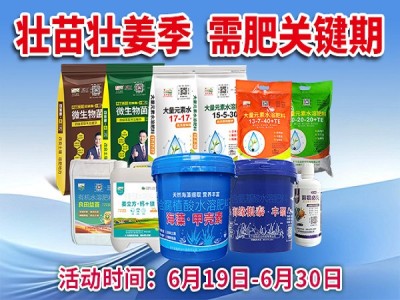 壮苗壮姜季 需肥关键期 ()